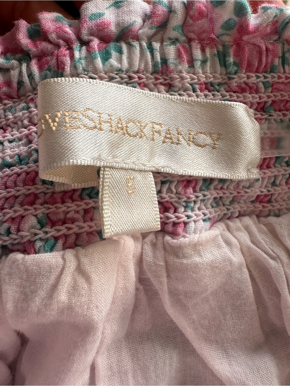 LoveShackFancy Billie Garden Floral Skirt 5 - Picture 3 of 4